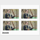 ギリシャのHMキング・コンスタンティンII 長方形シール (シート)