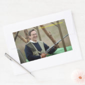 ギリシャのHMキング・コンスタンティンII 長方形シール (封筒)