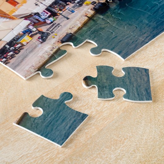 ギリシャのSymi島 ジグソーパズル (側面)