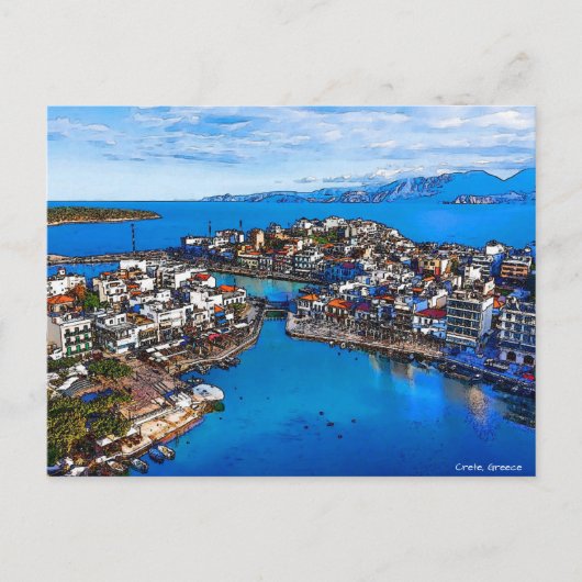ギリシャはがき、クレタ シーズンポストカード (正面)