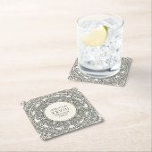 ギリシャまたはローマをテーマにした誕生日パーティー スクエアペーパーコースター (インサイチュ)