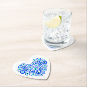 ギリシャアイラブハート ペーパーコースター (インサイチュ)