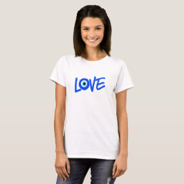 ギリシャアイラブプリント Tシャツ