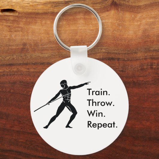 ギリシャアスリートスポーツ受賞式キーチェーン キーホルダー (正面)