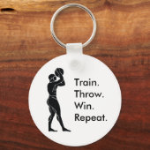 ギリシャアスリートバスケットボールウィンディングフォーミュラ キーホルダー (正面)