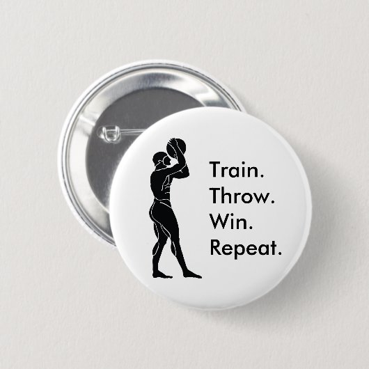 ギリシャアスリートバスケットボールウィンディングフォーミュラ 缶バッジ (正面&裏面)