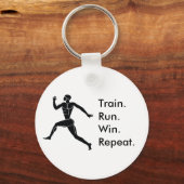 ギリシャアスリートランニングの勝利の公式 キーホルダー (正面)