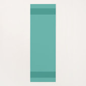 ギリシャエレガントティール（緑がかった色） ヨガマット (裏面)