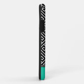 ギリシャエレガント鍵のパターンと名前 Case-Mate iPhoneケース (裏面/右)