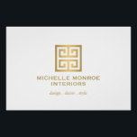 ギリシャエレガント鍵金ゴールド/ホワイトロゴのダウンロード ポスター<br><div class="desc">このポスターとダウンロード可能なロゴファイルを使用してブランドを高めエレガント、金ゴールドと白いギリシャ語の鍵のロゴを特徴としパーソナライズされたて、独自の文字。この多彩なロゴは、見本市やイベントブースで展示会やブティックの運営を行う企業に最適だ。ギリシャの鍵モチーフのクラシックの魅力は、あなたのブランドのアイデンティティに洗練と時代を超越したスタイルのtouchを追加し、それはあなたのウェブサイトからソーシャルメディアまで、さまざまなマーケティング材料のための優れた選択を作る。この特徴的なロゴをダウンロードしスタイリッシュて、思い出に残る印象を作り、クラシックエレガンスのtouchであなたのブランドを際立たせる。ポスタープリントまたはダウンロードファイルとして利用可能。デザイン© 1201AMデザインスタジオ | www.1201am.com</div>