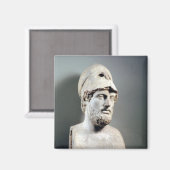 ギリシャオリジナルのペリクルスの胸像 マグネット (正面/裏面)