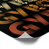 ギリシャギリシャ足マラカ ポスター (角)