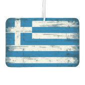 ギリシャグランジ国旗 カーエアーフレッシュナー (裏面)