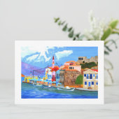 ギリシャコースト招待状 招待状 (スタンド正面)