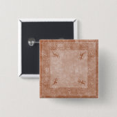 ギリシャスクエアのデザイン 缶バッジ (正面&裏面)