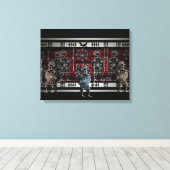 ギリシャスケッチ キャンバスプリント (インサイチュ (ウッドフロア))