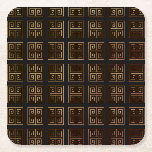 ギリシャスタイル スクエアペーパーコースター (正面)