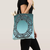 ギリシャデザイン トートバッグ (クローズアップ)