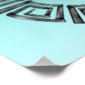 ギリシャデザイン ポスター (角)