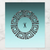 ギリシャデザイン ワインラベル (シングルラベル)