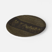 ギリシャパターンのスパルタ古代ギリシャ場面 ペーパープレート (アングル)