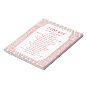 ギリシャパーティークイズ ノートパッド (回転)