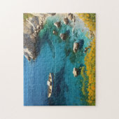 ギリシャビーチ ジグソーパズル (縦)