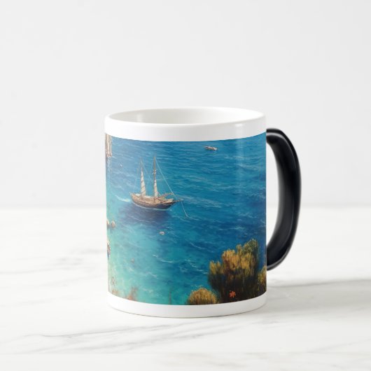 ギリシャビーチ モーフィングマグカップ (正面右)