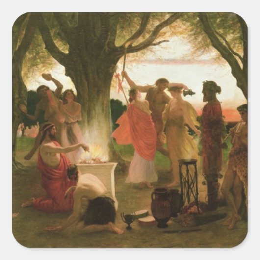 ギリシャフェスティバル スクエアシール (正面)