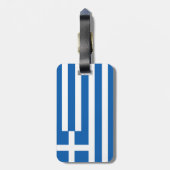 ギリシャフラグ ラゲッジタグ (裏面縦)