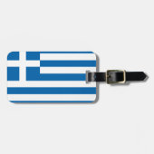 ギリシャフラグ ラゲッジタグ (正面横)