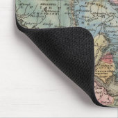 ギリシャフルカラーアトラスマップ マウスパッド (コーナー)