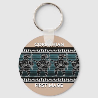 ギリシャブラック姿ガード キーホルダー