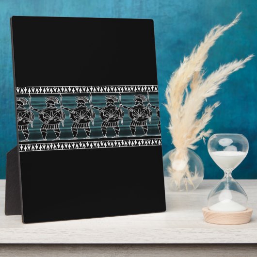 ギリシャブラック姿ガード フォトプラーク (側面)