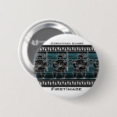 ギリシャブラック姿ガード 缶バッジ (正面&裏面)