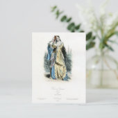 ギリシャプリンセス伝統的の衣装 ポストカード (スタンド正面)