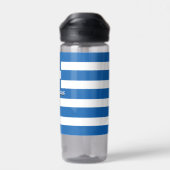 ギリシャボトル愛国的ギリシャ国旗 ウォーターボトル (背面)