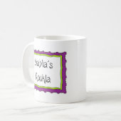 ギリシャマグ "YiaYia's Koukla" コーヒーマグカップ (正面左)
