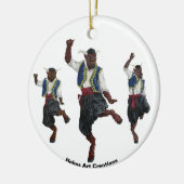 ギリシャミノタウレスダンスお祝いファンタジーオーナメント セラミックオーナメント (左)