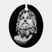 ギリシャローマンの胸像 メタルオーナメント (裏面)