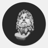 ギリシャローマン彫像 ラウンドシール (正面)