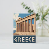 ギリシャヴィンテージ ポストカード (スタンド正面)