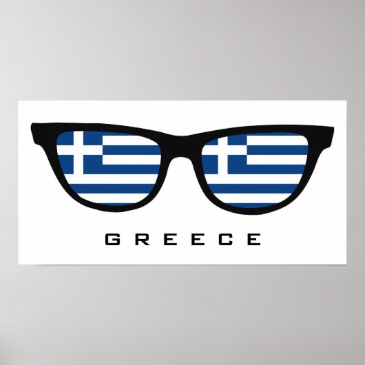 ギリシャーズカスタム文字&カラーポスター ポスター (正面)