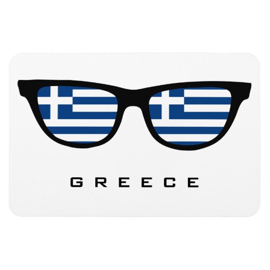 ギリシャーズカスタム文字&カラーマグネット マグネット (横)