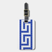 ギリシャ人の主荷物のラベル ラゲッジタグ (正面縦)