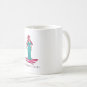 ギリシャ人の女性最高のの贈り物 コーヒーマグカップ (正面右)