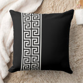 ギリシャ人の鍵のデザイン クッション (ブランケット)