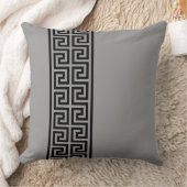 ギリシャ人の鍵のデザイン クッション (ブランケット)