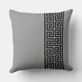 ギリシャ人の鍵のデザイン クッション (裏面)
