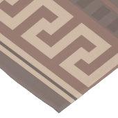 ギリシャ人の鍵のボーダー ショートテーブルランナー (コーナー)